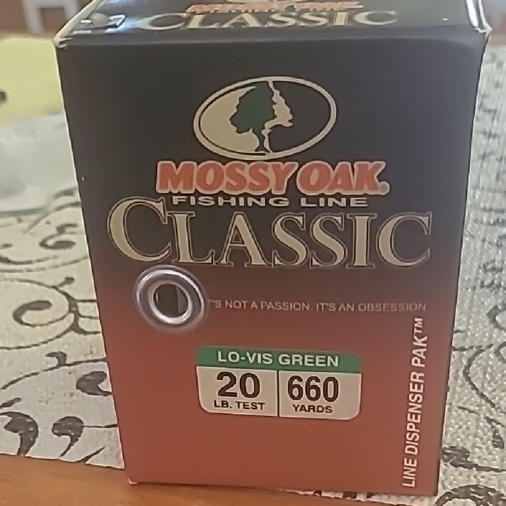 Mossy Oak Classic Fishing Line - Lo-Vis Green